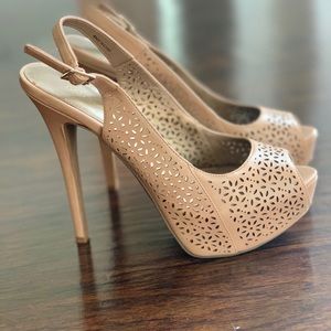 BCBG Neutral Slingback